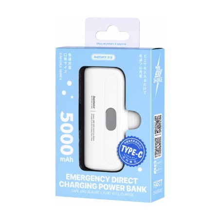 Mini batterie externe 5000 mAh USB-C REMAX | AS Mobiles