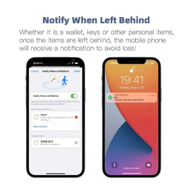 Localisateur TIKOTAG compatible Apple Localiser | AS Mobiles