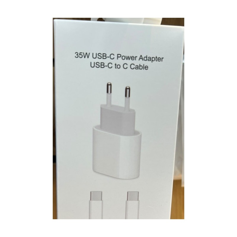 Kit chargeur 35 W USB-C + câble USB-C | AS Mobiles Guyane