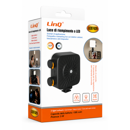 Lampe LED de remplissage LinQ LED7429 | AS Mobiles Guyane