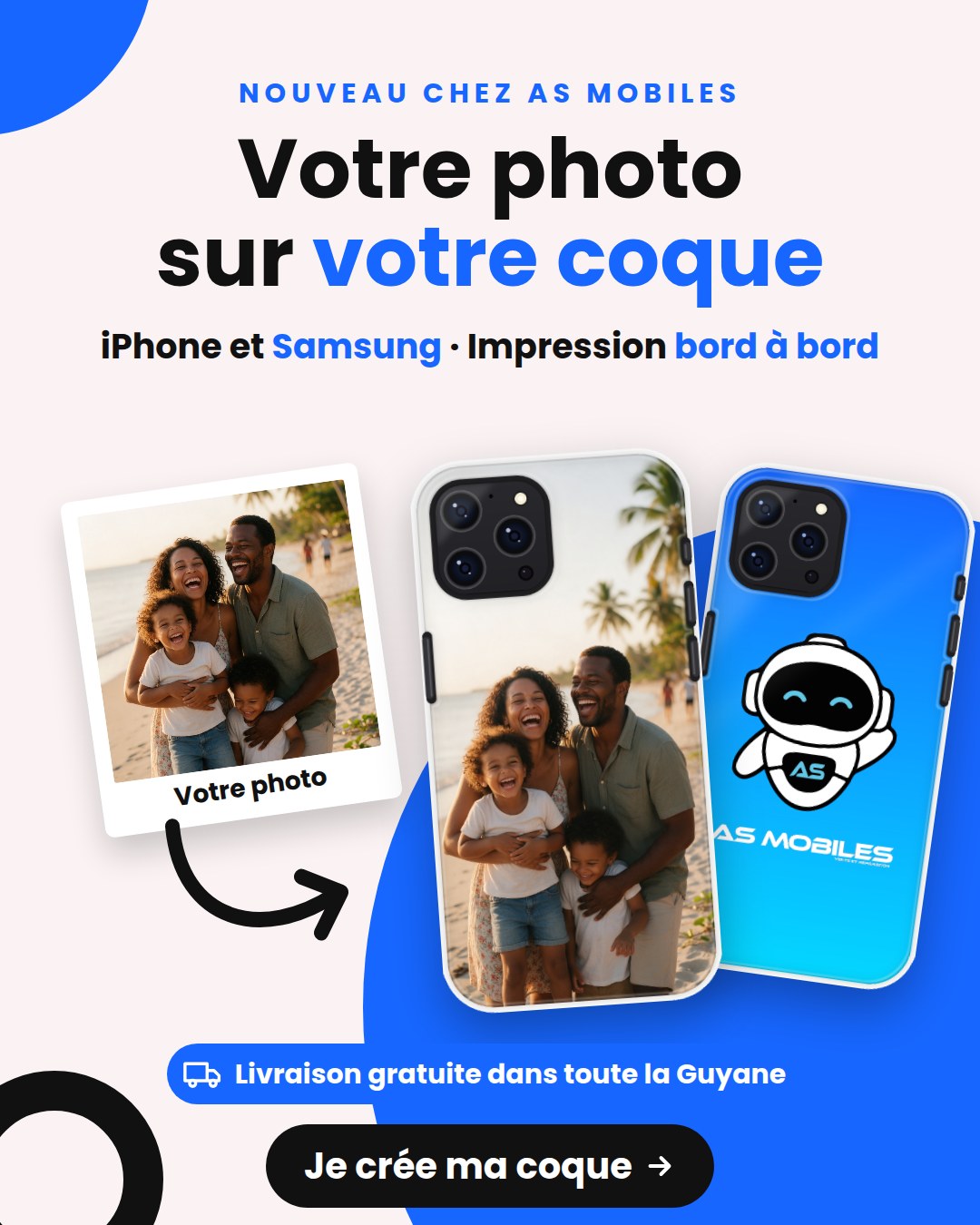 Coque personnalisée