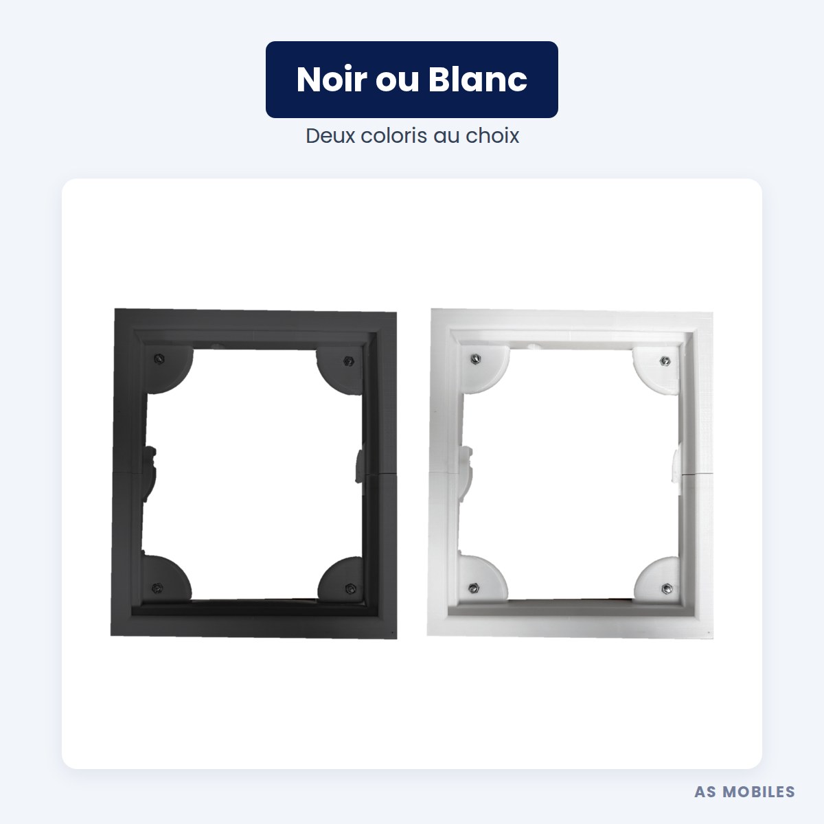 Support 3D V2 pour Starlink Mini en noir ou en blanc
